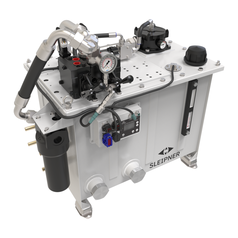 SH100 tunnel thruster hydraulic Ø185 U06 - Sleipner Group